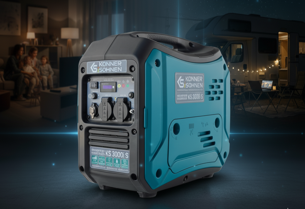 Agregat prądotwórczy generator prądu inwerterowy tryb ekonomiczny 3000 IS Könner & Söhnen KS Gemini_Generated_Image_idn095idn095idn0