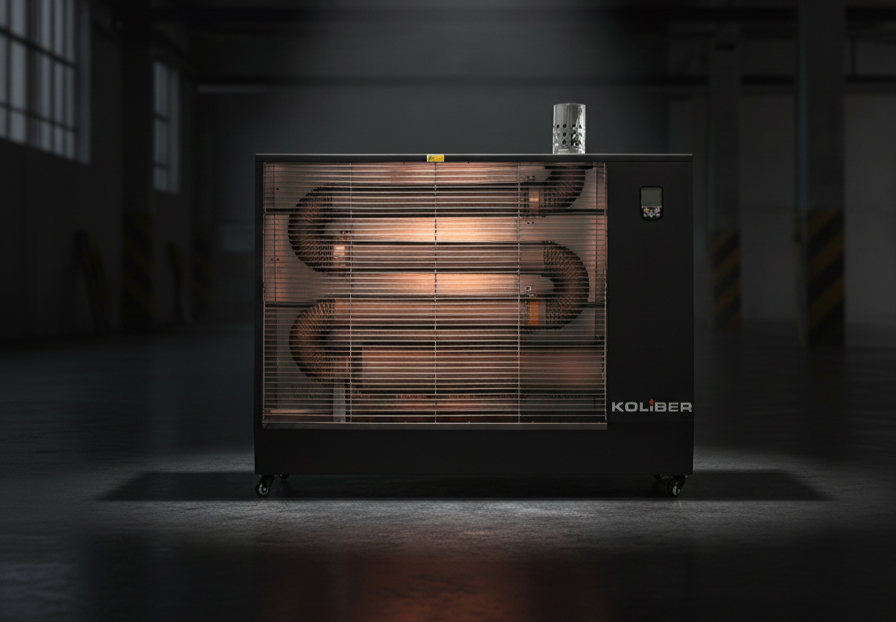 Nagrzewnica olejowa na podczerwień grzejnik webasto 13kW KOLIBER koliber_13