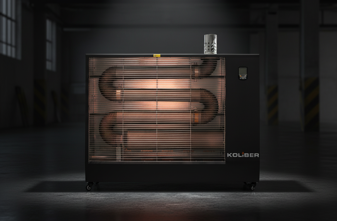 Nagrzewnica olejowa na podczerwień grzejnik webasto 16kW KOLIBER koliber_16