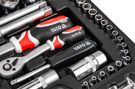 Zestaw kluczy nasadowych klucze nasadowe bity torx 108 sztuk YT-38791 YATO