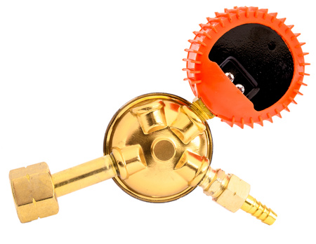 Reduktor butlowy gazu LPG z manometrem FALON-TECH