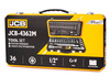 Zestaw klucze nasadowe z grzechotką 36 elementów 1/2" JCB