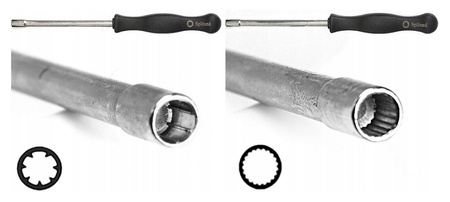 Klucze do regulacji gaźników (zestaw 8 szt. + 12 szczotek) FALON-TECH