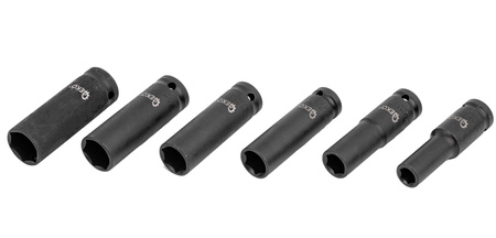 Zestaw klucz pneumatyczny udarowy do kół 1/2 1850 Nm + nasadki 10-21 mm BJC