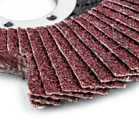 Tarcza listkowa lamelkowa lamelka z wycięciami 125mm P40 FALON-TECH