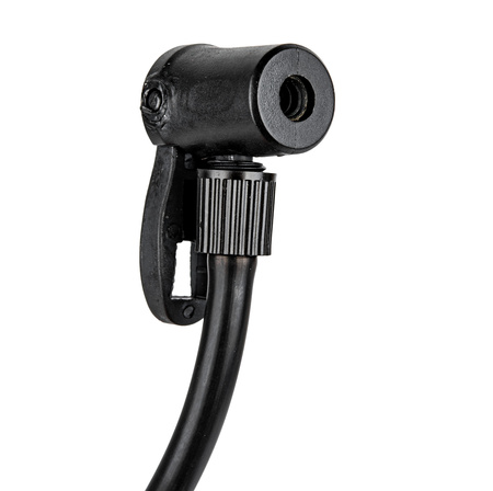 Pompka nożna dwutłokowa z manometrem + adaptery MAR-POL