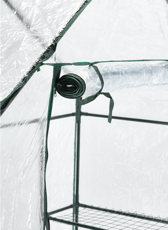 Tunel foliowy folia szklarnia ogrodowa 4 półki FLO YATO