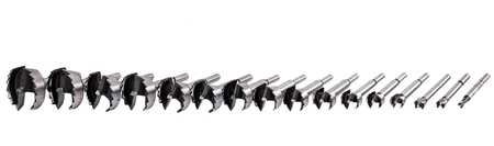 Sękowniki flekowniki do drewna wiertła 6-54 mm zestaw FALON-TECH