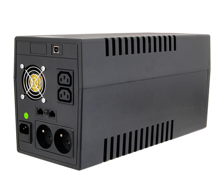 Zasilacz awaryjny ups microsine 1000 (1000va / 700w / 2x7ah) lcd VOLT POLSKA