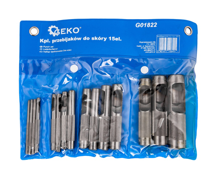 Przebijak do skóry 15szt. GEKO