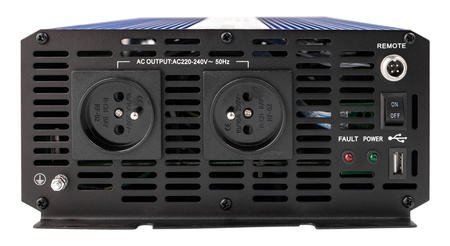 Przetwornica SINUS-4000/8000W (12V/230V) LCD ECO VOLT POLSKA