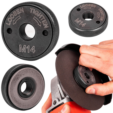 Nakrętka szybkozaciskowa do szlifierki kątowej M14 SDS Klik FALON-TECH