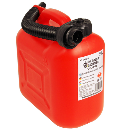 Kanister pojemnik na benzynę paliwo atestowany 5L Könner&Söhnen KS
