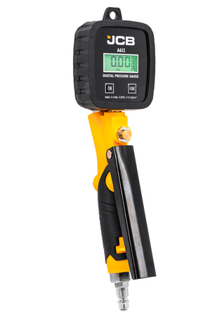 Pistolet do pompowania kół cyfrowy manometr LCD pompka samochodowa 0-14 bar JCB