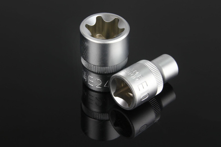 Nasadki torx 10-24mm 1/2" klucze nasadowe 9 el MAR-POL