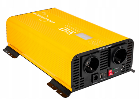 Przetwornica napięcia prądu SINUS 3000 PLUS (12V/230V 1500/3000W) VOLT POLSKA