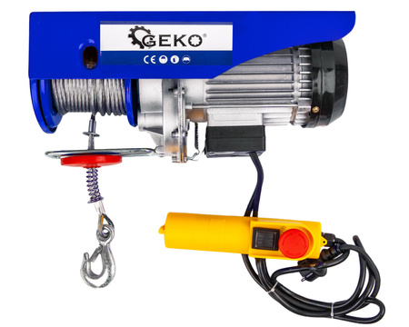Wciągarka elektryczna warsztatowa budowlana 300kg 600W GEKO