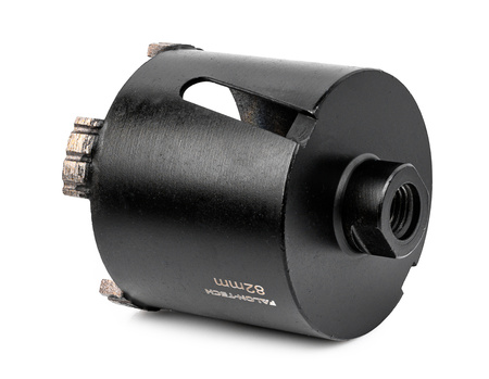 Otwornica diamentowa 82mm 4-segmentowa + adapter SDS-PLUS FALON-TECH