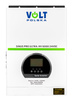 Inwerter solarny ups 24V sinus pro ultra-hv 6000VA 80A mppt VOLT POLSKA