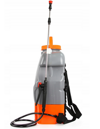 Opryskiwacz akumulatorowy ciśnieniowy plecakowy elektryczny 5 dysz 20l DEMON