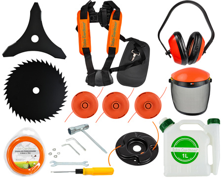 Kosa spalinowa podkaszarka wykaszarka 6 KM John Gardener