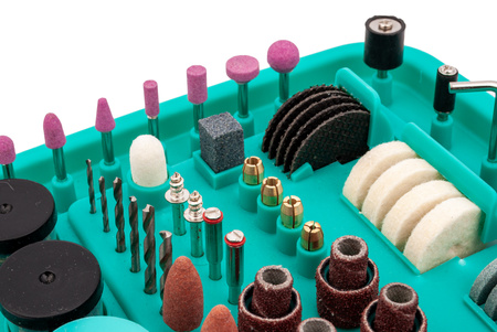 Multiszlifierka MINI 270W 388el MAR-POL + Zestaw DRILL 100el