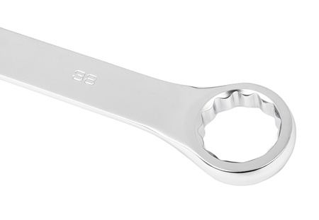 Zestaw kluczy płasko-oczkowych 6 elementów stal crv grube satyna 34-50 mm MAR-POL