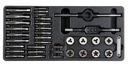 Wkład do szuflady zestaw gwintowniki, narzynki YT-55465 YATO