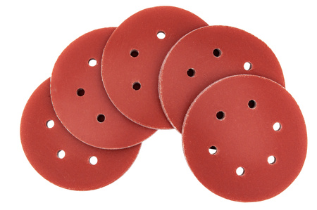 Papier ścierny na rzep krążek dysk z dziurami 150mm P220 50szt SILVER