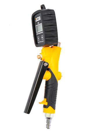 Pistolet do pompowania kół cyfrowy manometr LCD pompka samochodowa 0-14 bar JCB