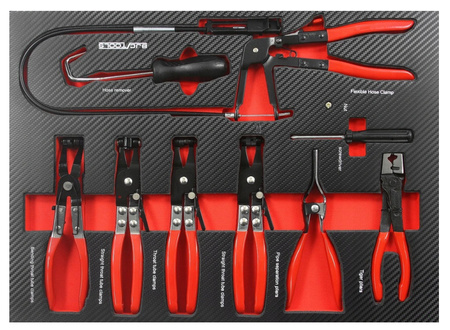 Profesjonalna Szafka Narzędziowa Wózek Warsztatowy 7 szuflad 306 el BJC