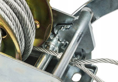 Wyciągarka korbowa linowa uciąg 454 kg 1200LB GEKO