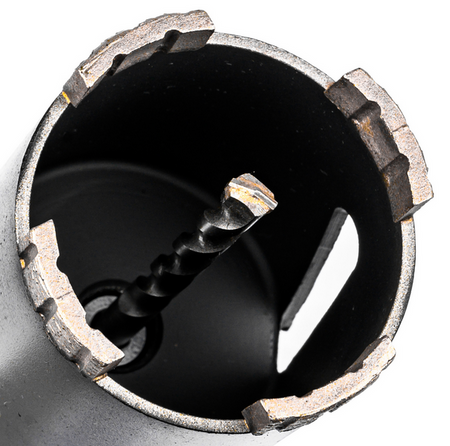 Otwornica diamentowa 68mm 4-segmentowa + adapter SDS-PLUS FALON-TECH