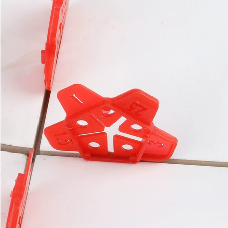 Uniwersalne krzyżyki gwiazdki dystansowe 50 szt. SILVER