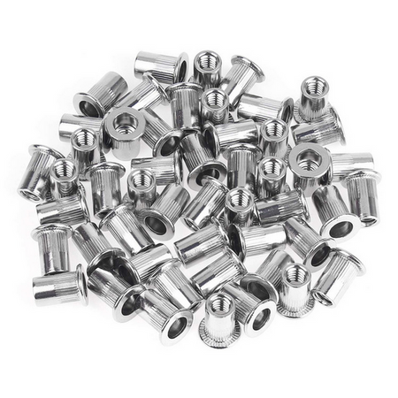 Nitownica ręczna z 5 końcówkami do nitonakrętek M3-M8 + 100szt nitów nitonakrętek FALON-TECH