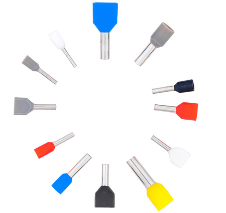 Tulejki izolowane końcówki do zarabiania konektorów kablowe 750 szt FALON-TECH