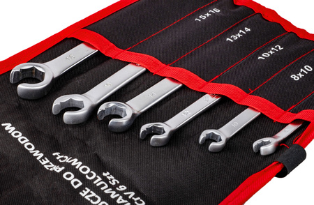 Klucze półotwarte do przewodów hamulcowych 6el 6-18 mm MAR-POL