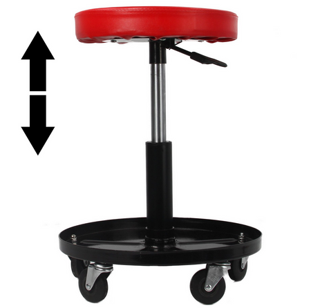 Obrotowy stołek warsztatowy taboret siedzisko MAR-POL