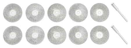 Zestaw tarcze diamentowe tnące do multi mini szlifierki frezarki 30 mm 12el FALON-TECH