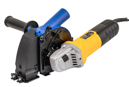 Bruzdownica do szlifierki kątowej osłona przeciwpyłowa adaptery 125 mm FALON-TECH