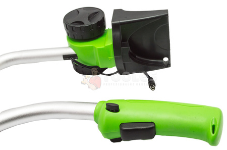 Nożyce akumulatorowe do trawy krzewów żywopłotu 3.6V 120mm + wysięgnik na kołach