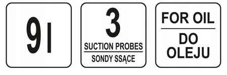 Odsysarka wysysarka ręczna oleju 3 sondy 9L YT-07087 YATO