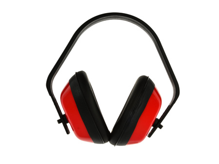 Słuchawki nauszniki ochronne podczas pracy z pilarkami kosami kosiarkami