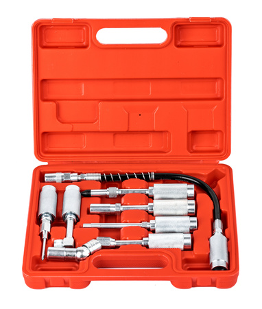 Zestaw adapterów do smarownicy tawotnicy kalamitki przedłużki 7el FALON-TECH