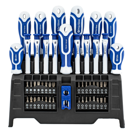 Zestaw śrubokrętów wkrętaków z bitami 50 el FALON-TECH