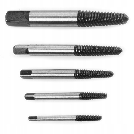 Wykrętaki do urwanych/zerwanych śrub 5 elementów MAR-POL