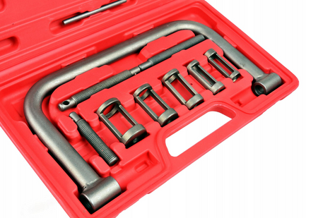 Przyrząd narzędzie ściągacz zestaw do montażu i demontażu zaworów głowicy GEKO