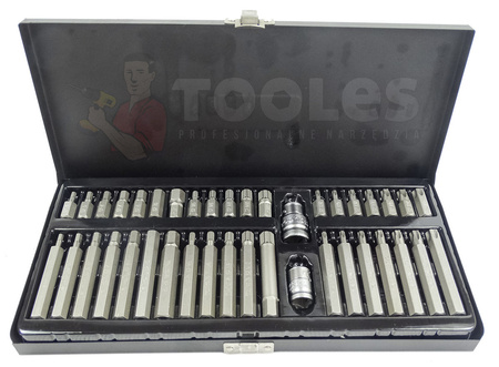 Zestaw Klucze Nasadowe 108el + Bity Torx Hex SPLINE 40el YATO