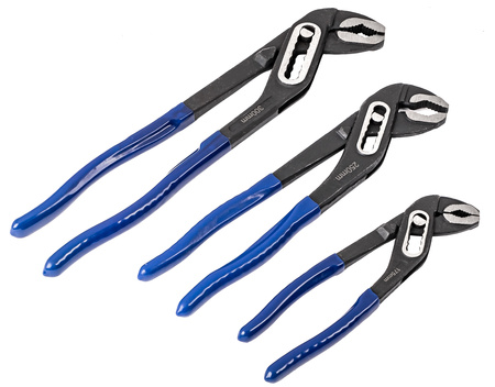 Szczypce do rur nastawne hydrauliczne cęgi żaba kobra szwed 175-300 mm 3el FALON-TECH