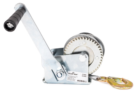 Wyciągarka wciągarka ręczna korbowa linowa 1000 LBS 450kg GEKO